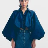 Aloe Jacket - Navy - SALE