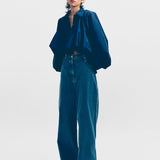 Aloe Jacket - Navy - SALE