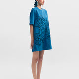 Budapest Sequins Denim Dress