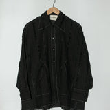 Charcoal Wool shirt Sale M