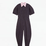 Utility Jumpsuit - Navy