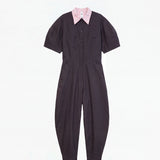 Utility Jumpsuit - Navy