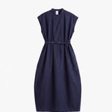 Flow Shirt Dress - Navy