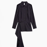 Waterfall Dress - Black