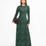 Emerald Embellished Dress