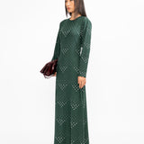 Emerald Embellished Dress