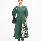 Roselle Embroidered Dress