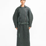 Pinstripe Oakwood Skirt