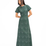 Emerald Spark Dress