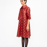 Lattice Mini Dress
