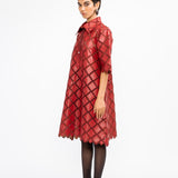Lattice Mini Dress
