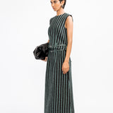 Pinstripe Oakwood Top