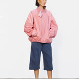 Utility Bomber Jacket - Pink