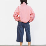 Utility Bomber Jacket - Pink