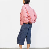 Utility Bomber Jacket - Pink