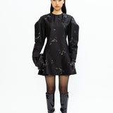 Starburst Dress - Black