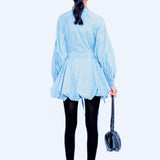 Balloon Dress - Blue