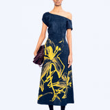 Arc Floral Dress