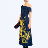 Arc Floral Dress