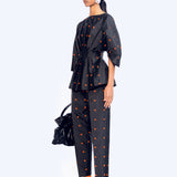 Aloe Sequin Trousers