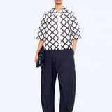 Lozenge Shirt - Ivory
