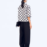 Lozenge Shirt - Ivory