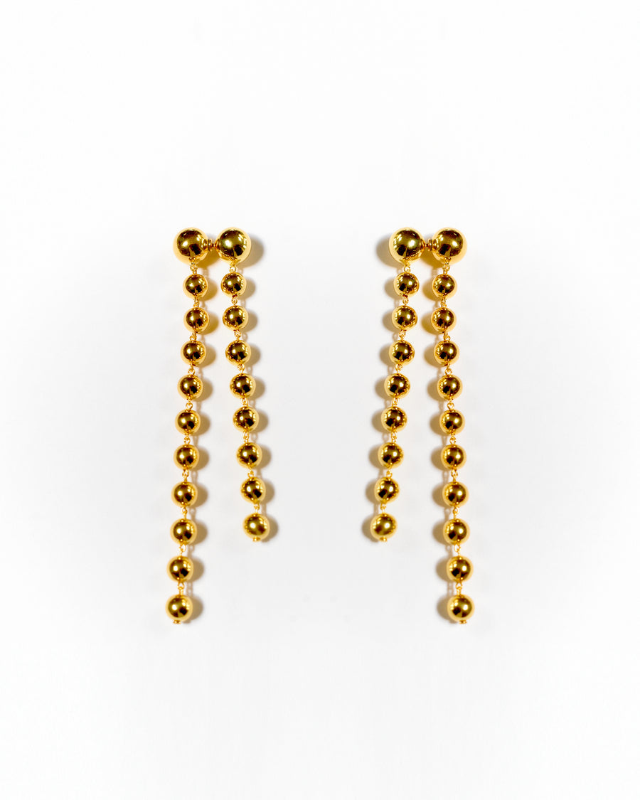 String Earrings - Gold