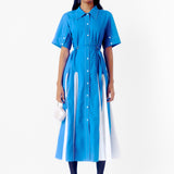 Talia Dress - Blue