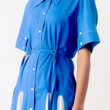 Talia Dress - Blue