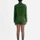 Green Forest Wool Top