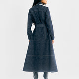 Flax Denim Dress