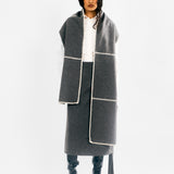 Cloudy Wool Muffler