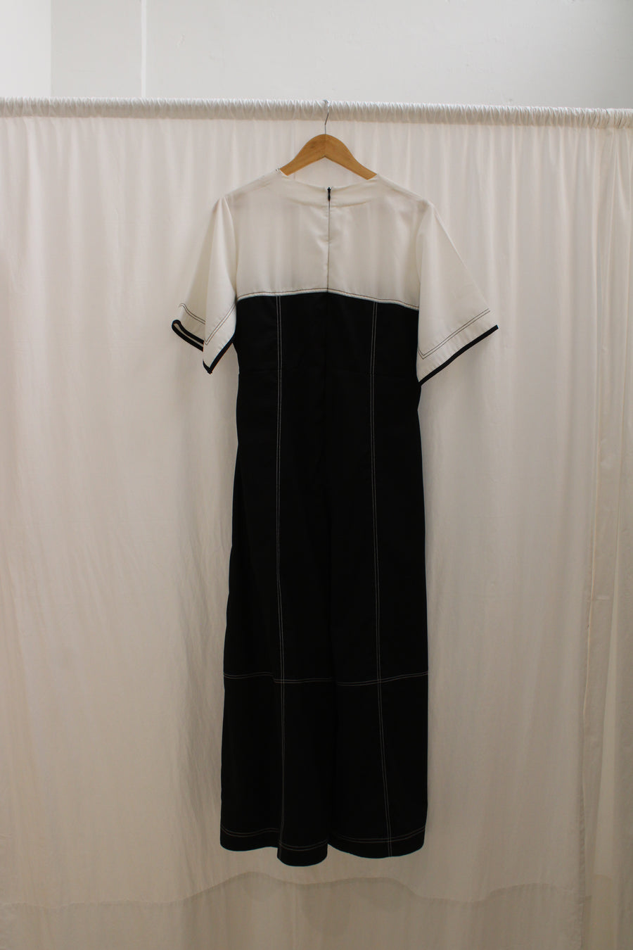 Colour block jumpsuit/ L