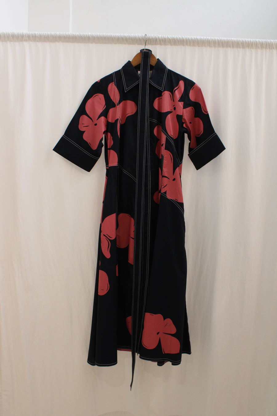 Raya belted dress