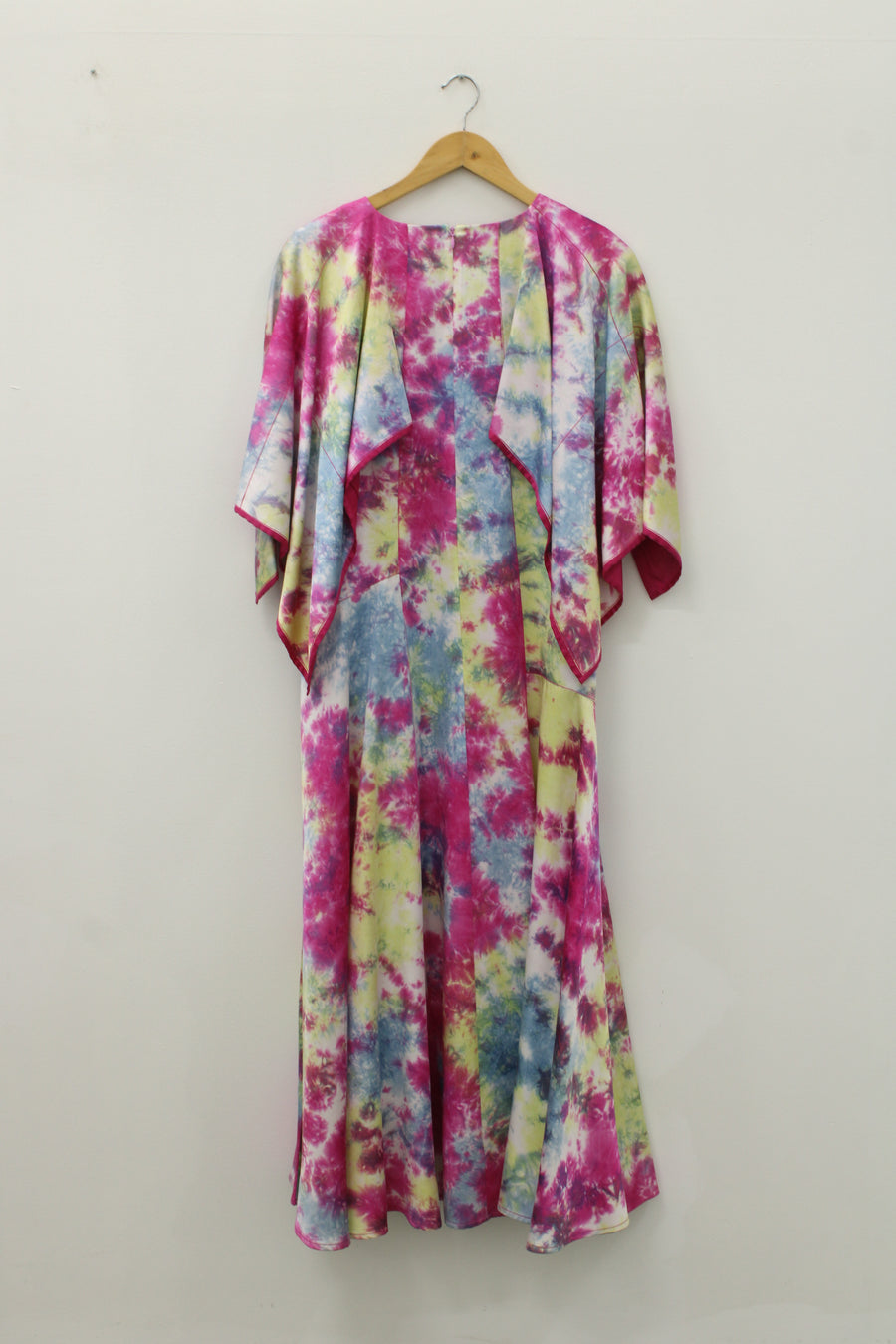 Cape Silk Dress/ S