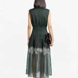 Caelis Embroidered Dress