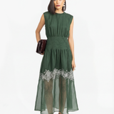 Caelis Embroidered Dress