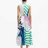Cherie Striped Dress