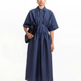 Oslo Dress - Navy - SALE
