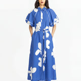 Simone Dress - Blue - SALE
