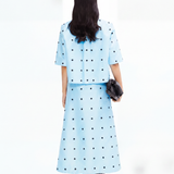 Guilia Sequin Shirt - Blue