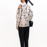 Lamar Sequins Blazer - Silver