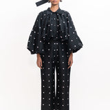 Aloe Sequins Jacket - Black