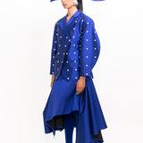 Lamar Sequins Blazer - Cerulean Blue