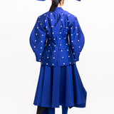 Lamar Sequins Blazer - Cerulean Blue