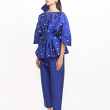 Jennifer Sequins Top - Cerulean Blue
