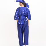 Jennifer Sequins Top - Cerulean Blue