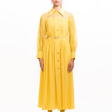 Florence Midi Dress - Yellow