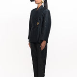 Lamar Sequins Blazer - Black