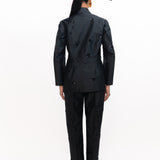 Lamar Sequins Blazer - Black